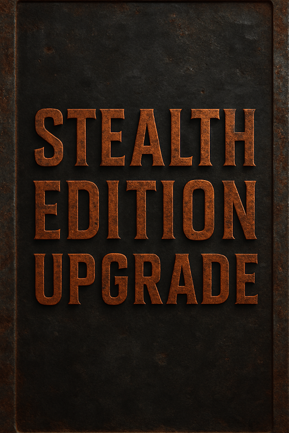 Stealth Edition Upgrade